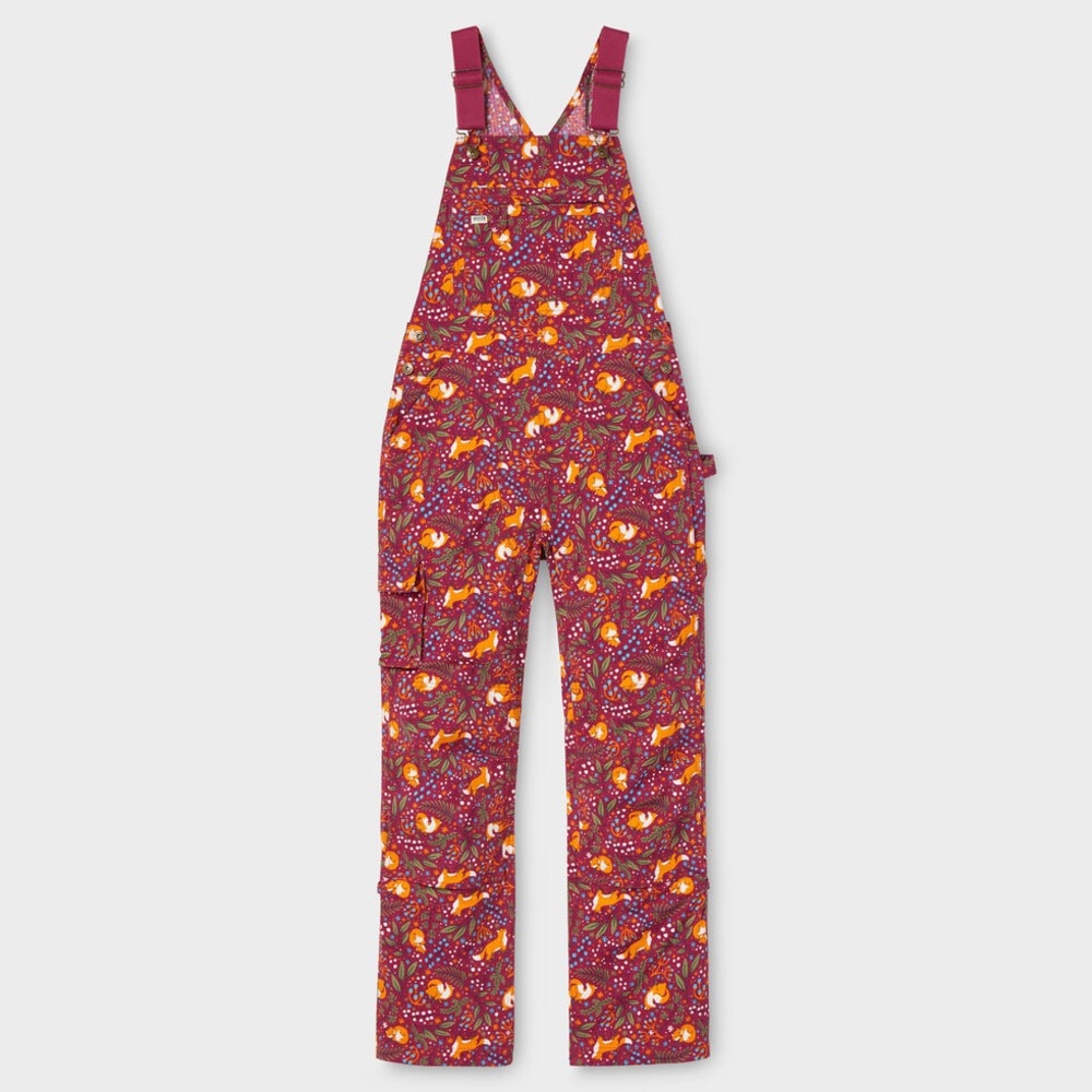 Duluth Trading Co L 33 Red Fox Overalls